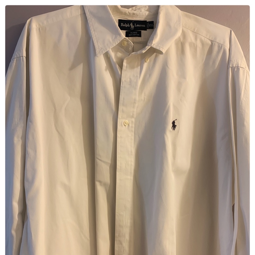 Ralph Lauren Classic White XXL 100% cotton